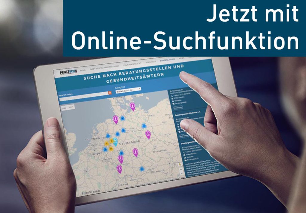 Beratungsstellen - Prostituiertenschutzgesetz